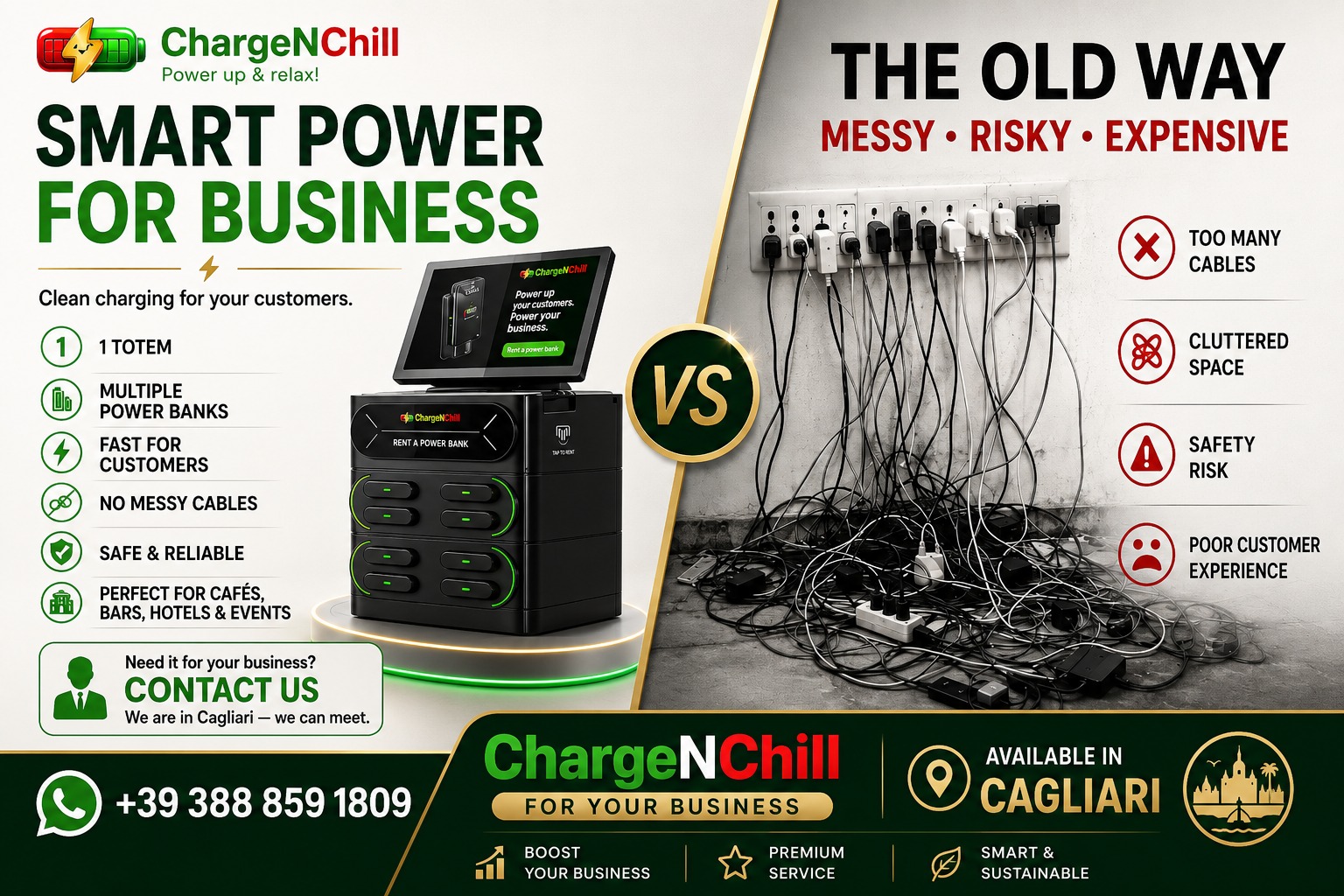 Tap. Charge. Go. — How ChargeNChill Power Bank Rental Works (No QR Code Needed!)